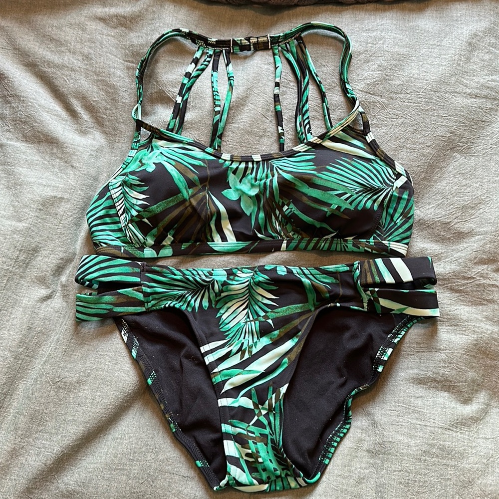 Palm leaf bikini